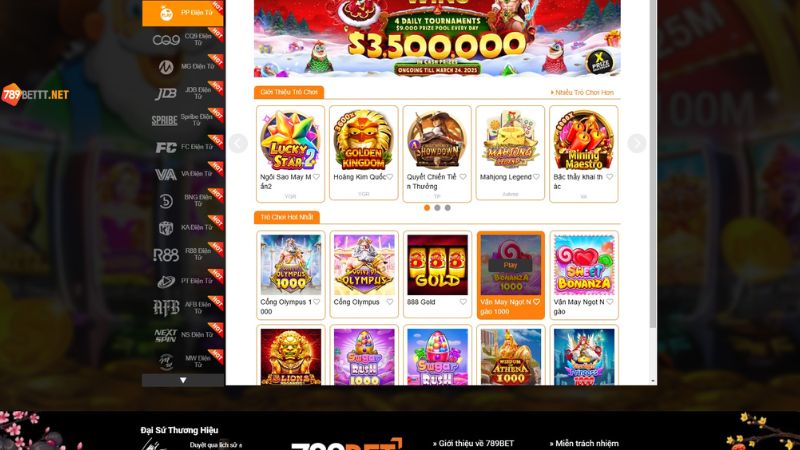 Top 5 game nổ hũ 789Bet hay nhất 