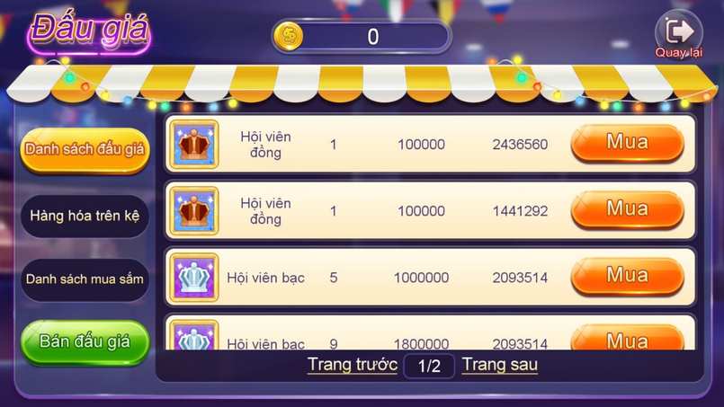 Chơi bắn cá của Bingo Club nâng hạng nhận thưởng mỗi ngày